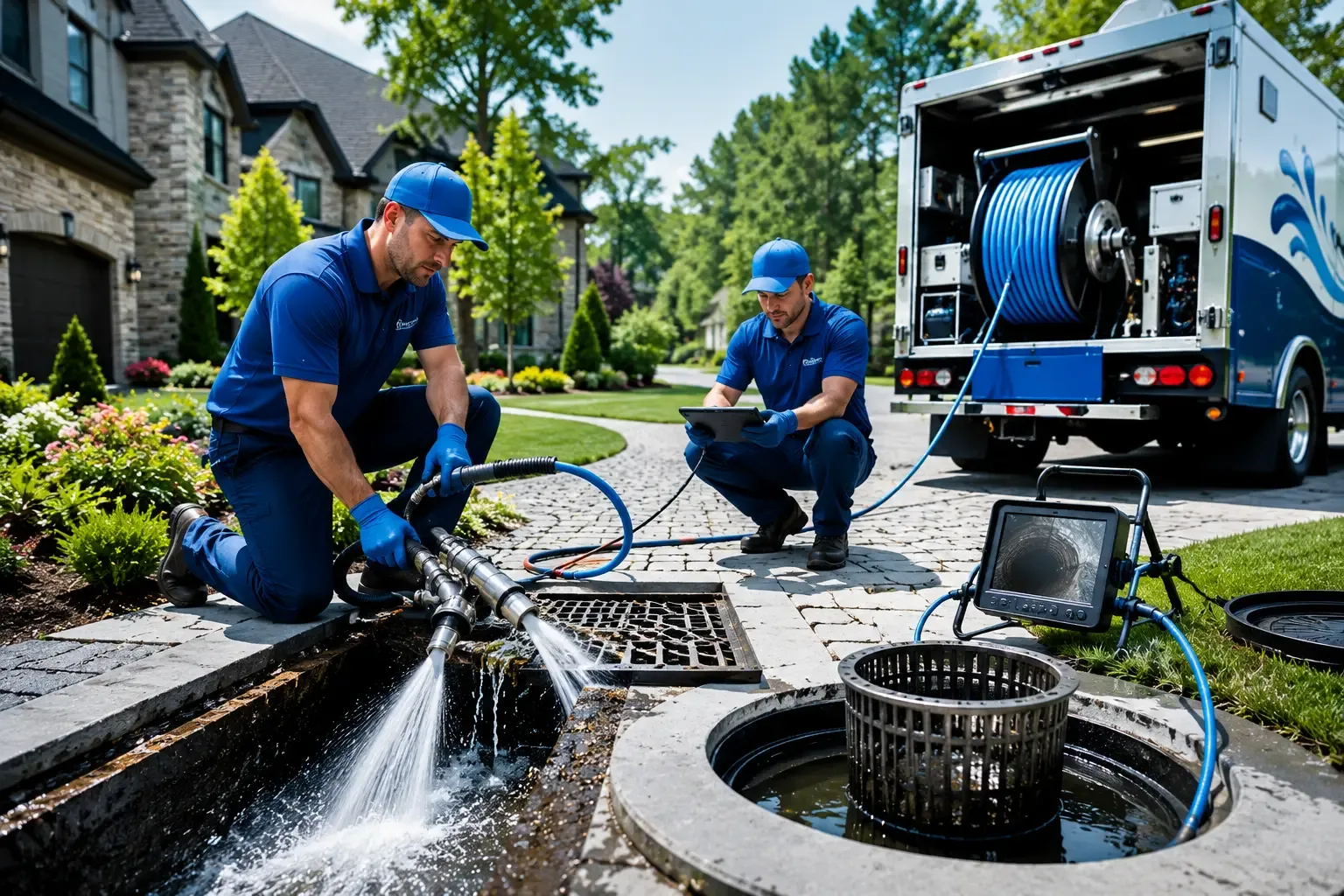 Local outdoor drain cleaning professionals in Mableton, GA