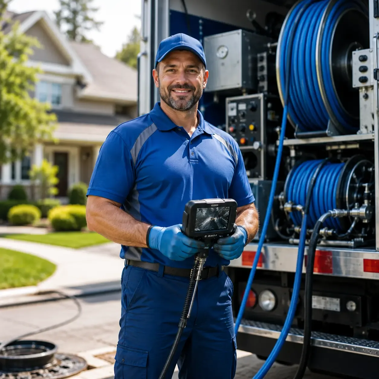 Local outdoor drain cleaning specialists in Mableton, GA